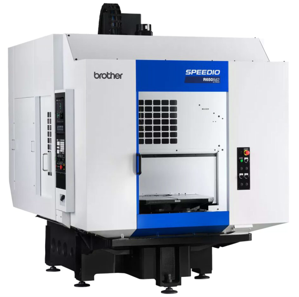 Centro de Usinagem Alta Performance Mesa Dupla (Trocador de Pallet) BROTHER - R650Xd2